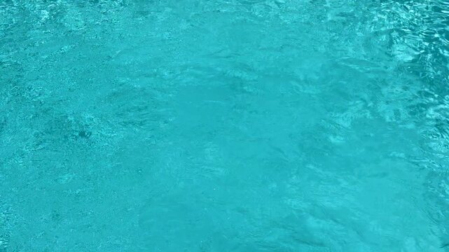Turquoise Tropical Ocean Water Ripples in Phi Phi Island Thailand