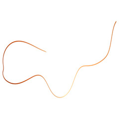 Obraz premium Abstract wave water contour, cloud topography premium fancy minimal template.