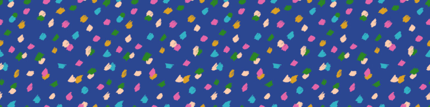 Seamless vector colorfull pattern hand drawn scrawl sketch. Vector banner scribble ESP10