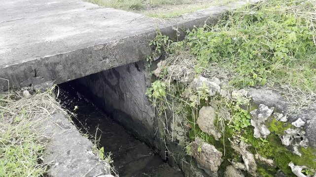 rice field irrigation culverts