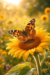 butterfly on flower
