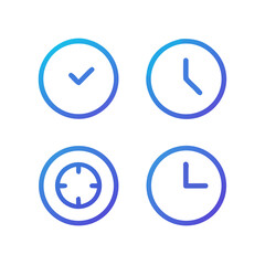 Abstract simple illustration on white background