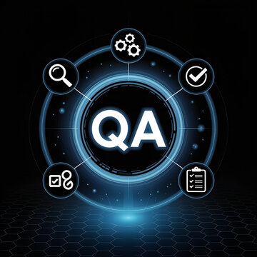 Quality assurance software flow, QA software, testing tools, checklist QA