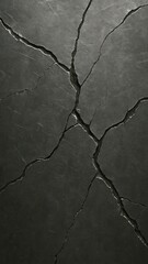 Obraz premium Cracked dark stone texture mobile wallpaper
