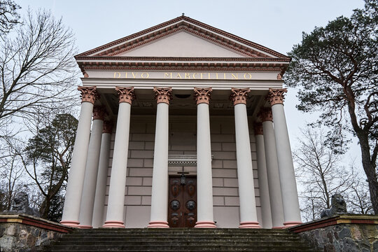 The Church-Mausoleum of St. Marcellinus, Modeled on the Roman Temple in Rogalin