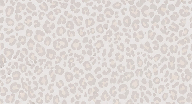 Light Gray and Beige Leopard Print Pattern Seamless Background Texture animal print