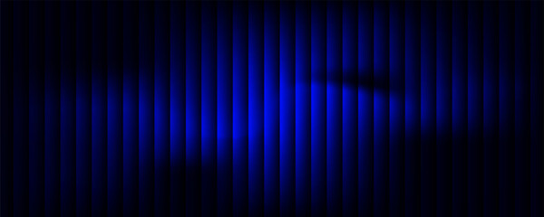 Dark Blue Neon Abstract Wave Background with Glowing Curves and Futuristic Style