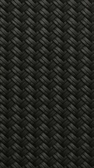 Fototapeta premium Elegant woven black texture mobile wallpaper