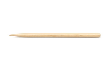Obraz premium Wooden manicure stick for nail care hygiene