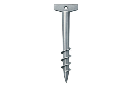 Ground screw earth anchor tent peg camping hardware