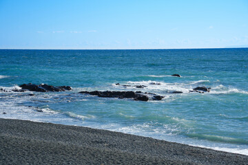 照ヶ崎海岸（神奈川県中郡大磯町）