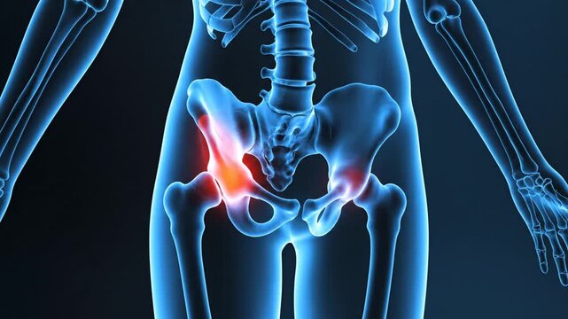 Pelvic pain xray skeleton.