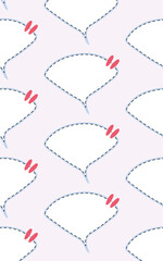 Simple bubble pattern seamless vertical background