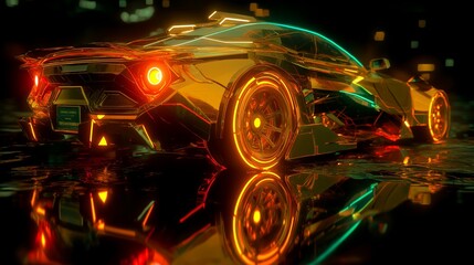 未来的スポーツカー