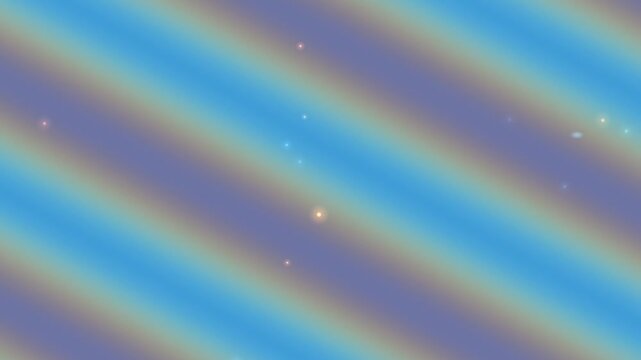 Soft Gradient Stripes with Sparkling Light Particles