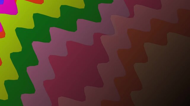 Colorful Puzzle Pieces Background Video.