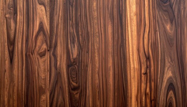 Rich Wood Grain Texture: A close-up view showcases the intricate and beautiful natural pattern of dark brown wood grain, with subtle variations in color and texture creating a warm, organic backdrop.