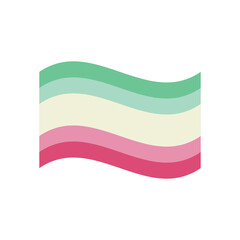 Obraz premium Pride Month Flag