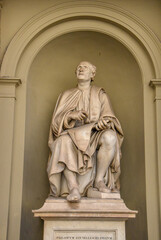 Fototapeta premium Italy. Florence. Statue of Filippo Brunelleschi