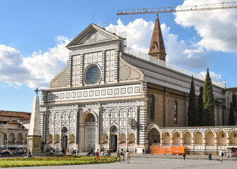 Italy. Florence. Church of Santa Maria Novella