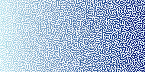 Turing Abstract Pattern, suitable for any business. pink and blue color diffusion reaction seamless pattern. An abstract Reaction-diffusion or Turing pattern formation, coral reef, gradient color. © curvline vactor