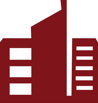 vector illustration of a red folder