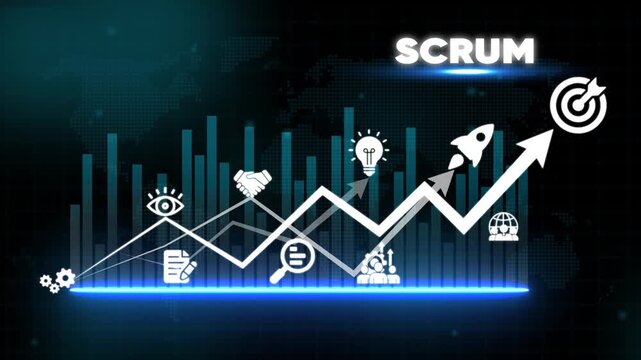 Scrum Agile Development Methodology Business Growth Strategy