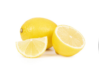 lemon isolated on white background