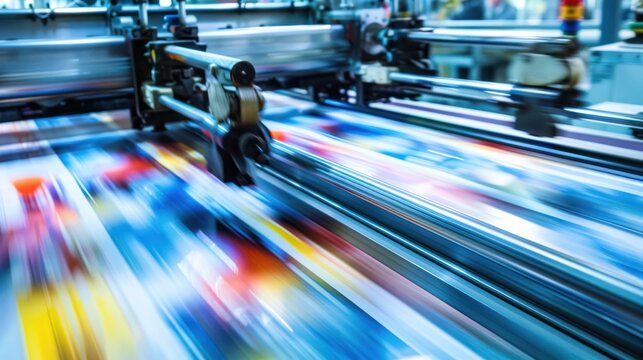 Printing machine process paper industrial manufacturing low speed shutter