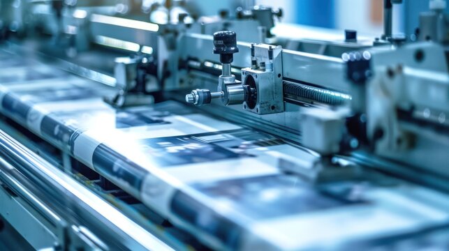 Printing machine paper industrial production manufacturing low speed shutter