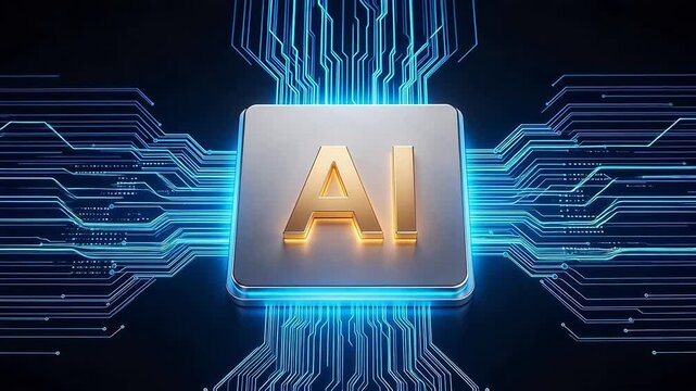 AI technology circuit board