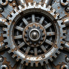 Gear mechanical illustration