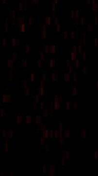 Vertical Red Matrix Virus Overlay for **System Failure** Reels 4K