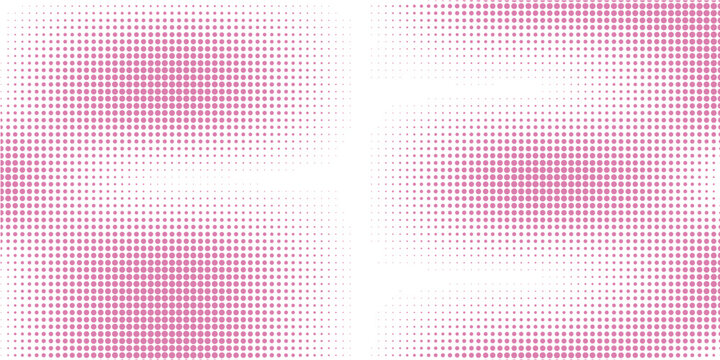 white polka dots pattern over hot pink useful as a background good effect