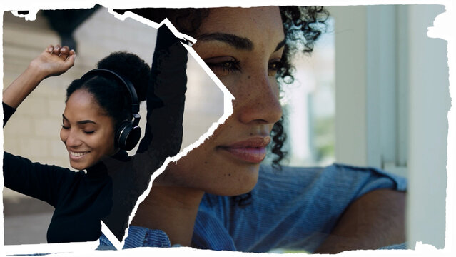 Torn Paper Split Screen 05