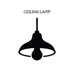 Ceiling Lamp Vector Design