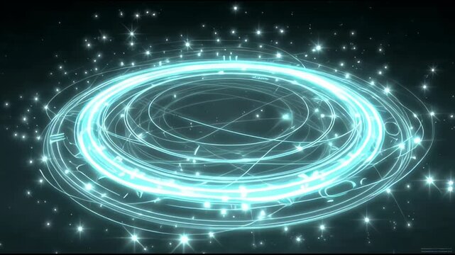 Anime Rotating Magic Circle Energy Effect
