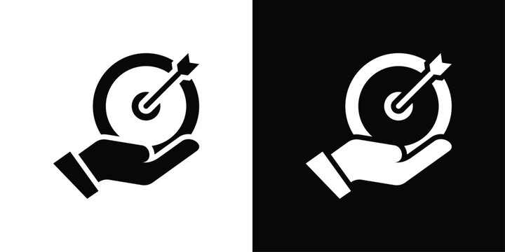 Objectivity Icon Sheet Black And White