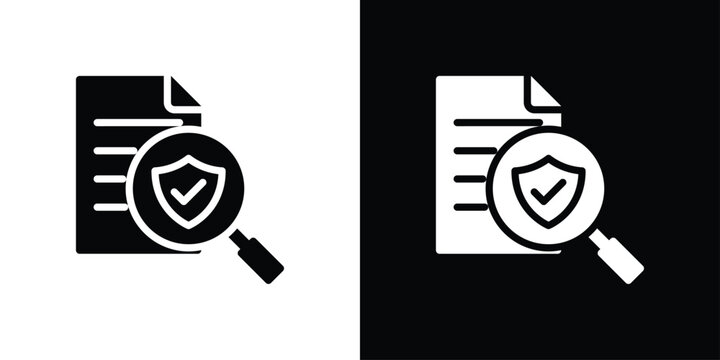 Scrutiny Icon Sheet Black And White