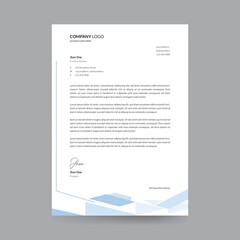 Modern Professional Business Letterhead Template