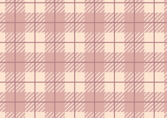 かわいいチェック柄・格子柄の背景　茶色・チョコレートのテクスチャ