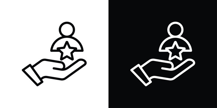 Dignity Icon Sheet Black And White