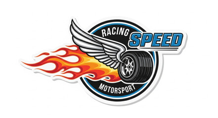 Racing Speed Motorsport Logo Design. © Sabir