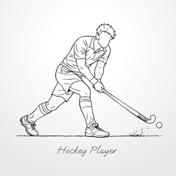 Hockey Sports Png Overlay Hockey Player Black Silhouette PNG SVG Design For T-Shirts