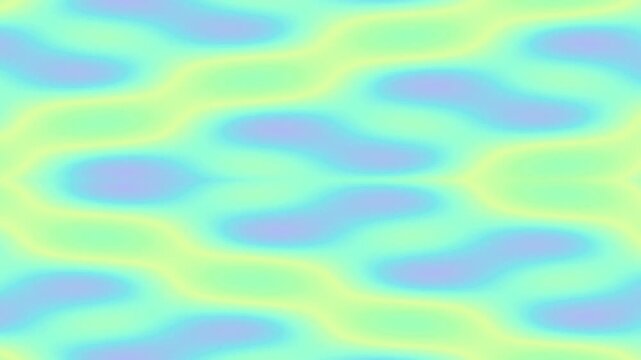 Vibrant abstract wavy pattern with pastel colors and rounded shapes.