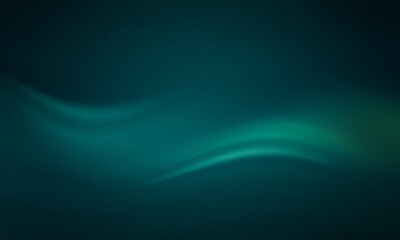 Obraz premium Dark Teal Abstract Wave Background, Modern Fluid Digital Art Backdrop