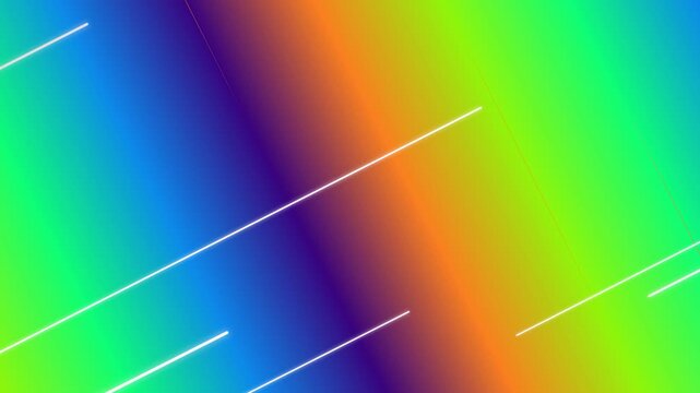 Vibrant Gradient Background with Diagonal Lines - Abstract Tech Pattern.