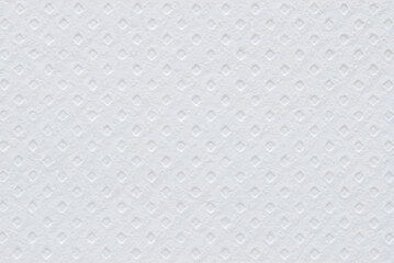 A sheet of white structural tissue recycled paper as background