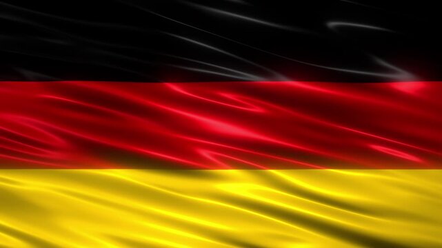 waving germany country flag background loop