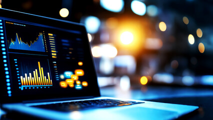Analyzing Internet Traffic Trends Using a Laptop in a Dynamic Urban Environment Data Visualization Focused on Insights and Graphs